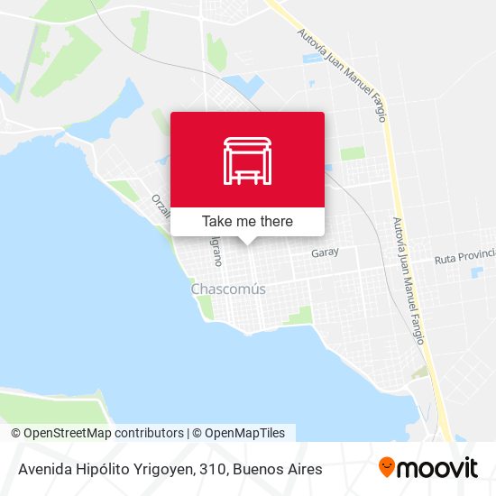 Avenida Hipólito Yrigoyen, 310 map