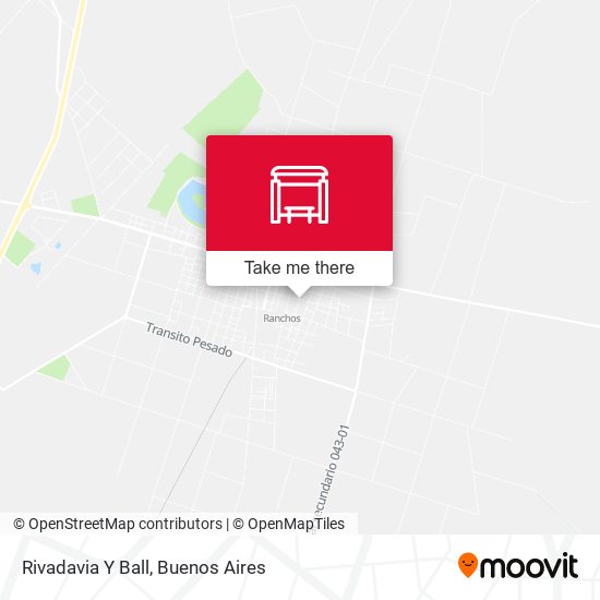 Mapa de Rivadavia Y Ball