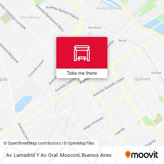 Mapa de Av. Lamadrid Y Av. Gral. Mosconi
