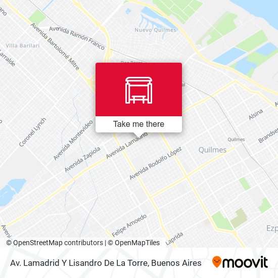 Av. Lamadrid Y Lisandro De La Torre map