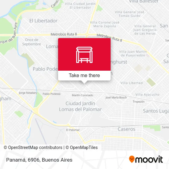 Panamá, 6906 map