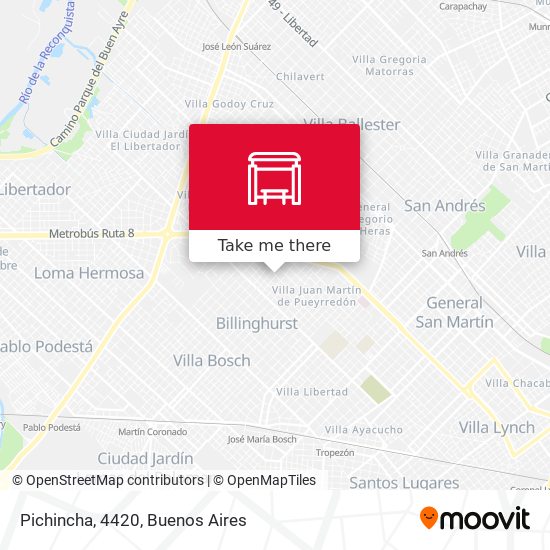 Mapa de Pichincha, 4420
