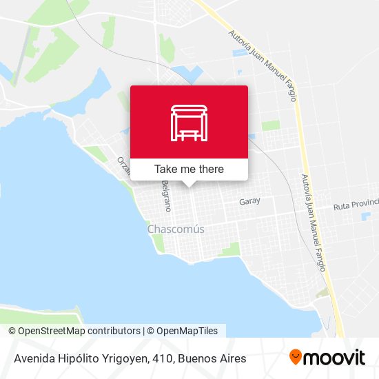 Avenida Hipólito Yrigoyen, 410 map