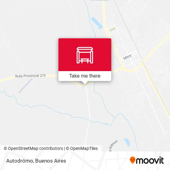 Autodrómo map