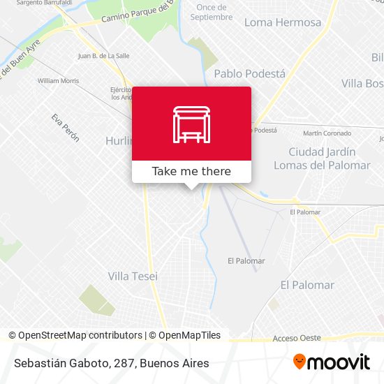 Sebastián Gaboto, 287 map