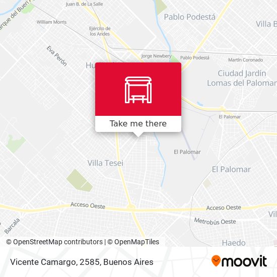 Vicente Camargo, 2585 map