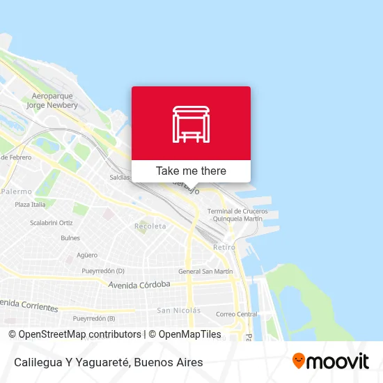 Calilegua Y Yaguareté map
