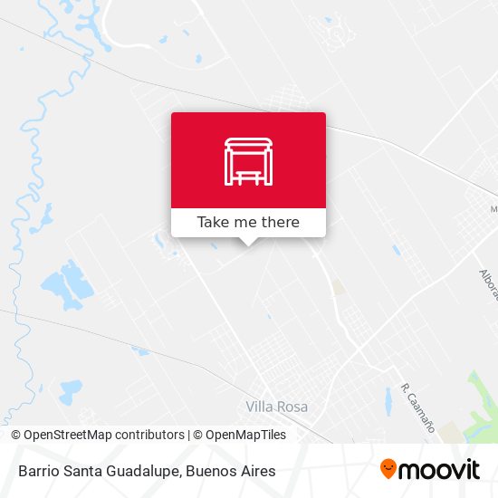 Mapa de Barrio Santa Guadalupe