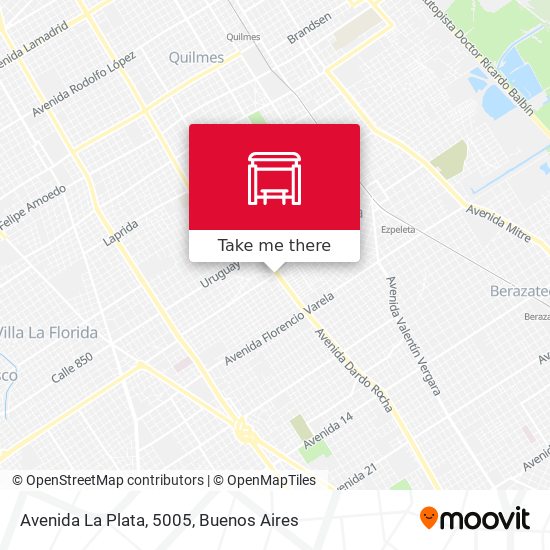 Avenida La Plata, 5005 map