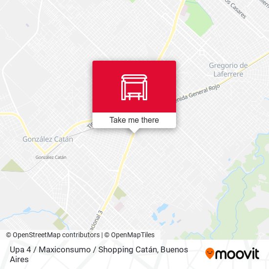 Upa 4 / Maxiconsumo / Shopping Catán map