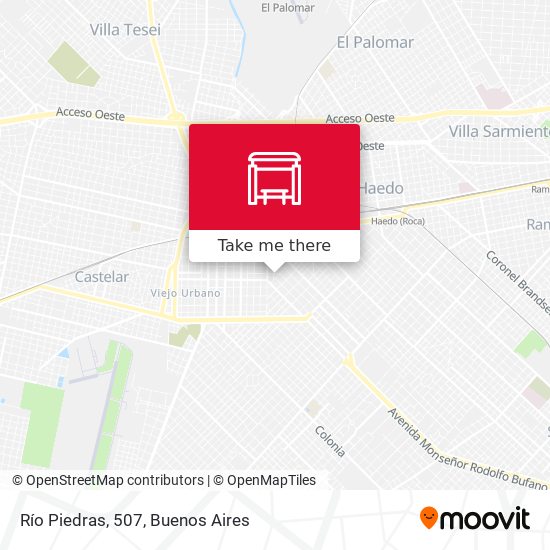 Río Piedras, 507 map