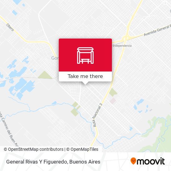General Rivas Y Figueredo map
