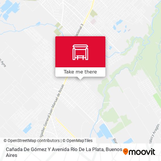 Cañada De Gómez Y Avenida Río De La Plata map