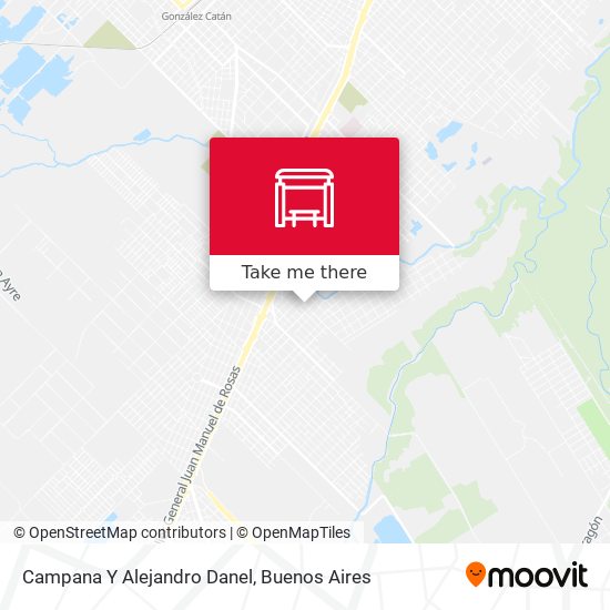 Campana Y Alejandro Danel map