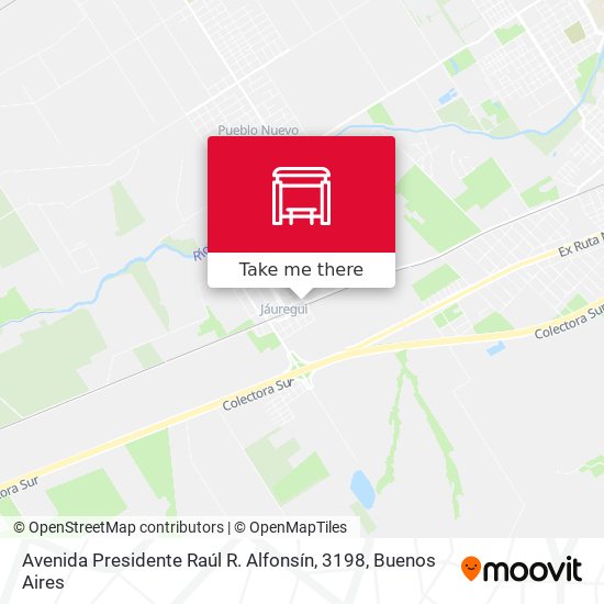 Avenida Presidente Raúl R. Alfonsín, 3198 map