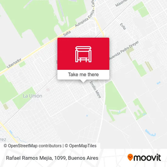 Rafael Ramos Mejía, 1099 map