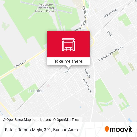 Mapa de Rafael Ramos Mejía, 391