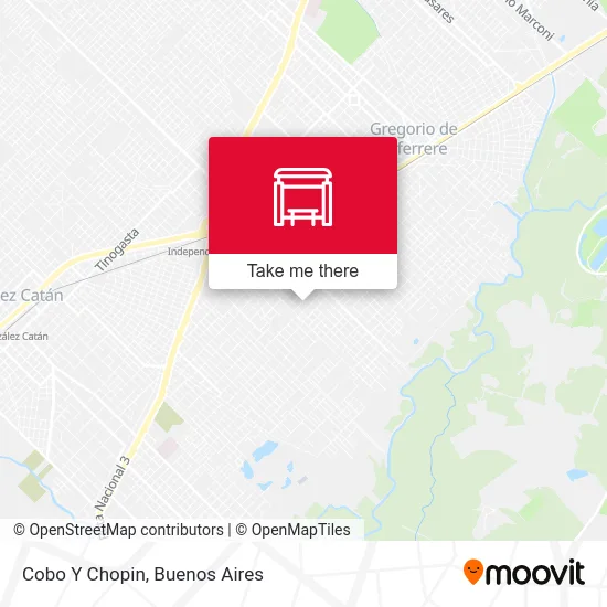 Cobo Y Chopin map
