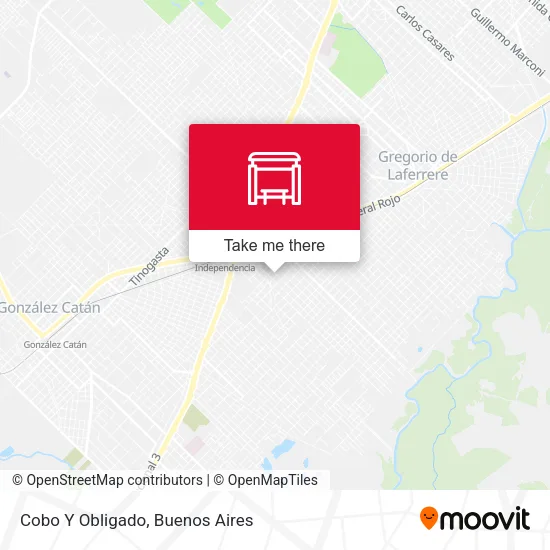 Cobo Y Obligado map