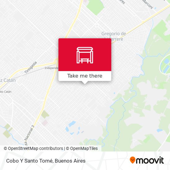Mapa de Cobo Y Santo Tomé