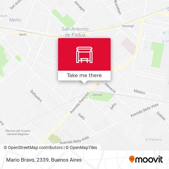 Mapa de Mario Bravo, 2339