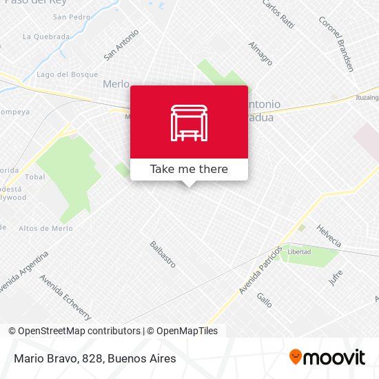 Mapa de Mario Bravo, 828