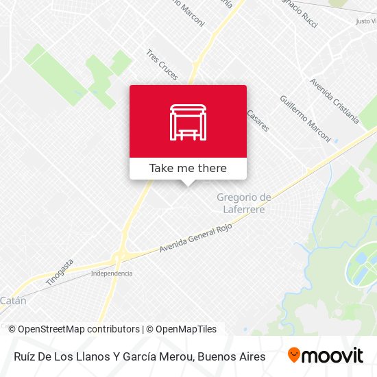 Ruíz De Los Llanos Y García Merou map