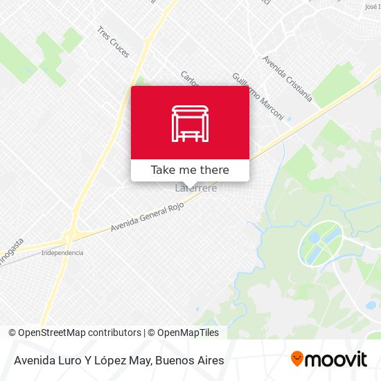 Mapa de Avenida Luro Y López May