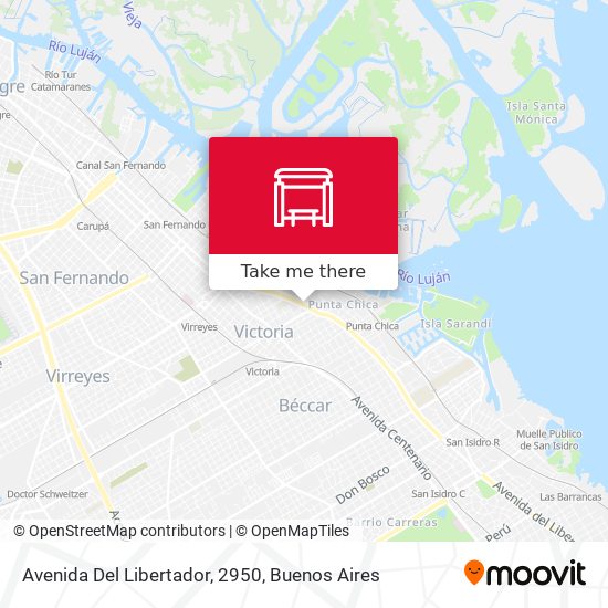 Avenida Del Libertador, 2950 map
