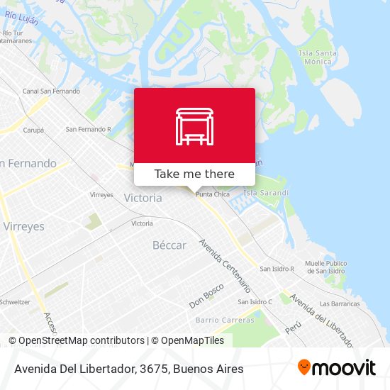 Avenida Del Libertador, 3675 map