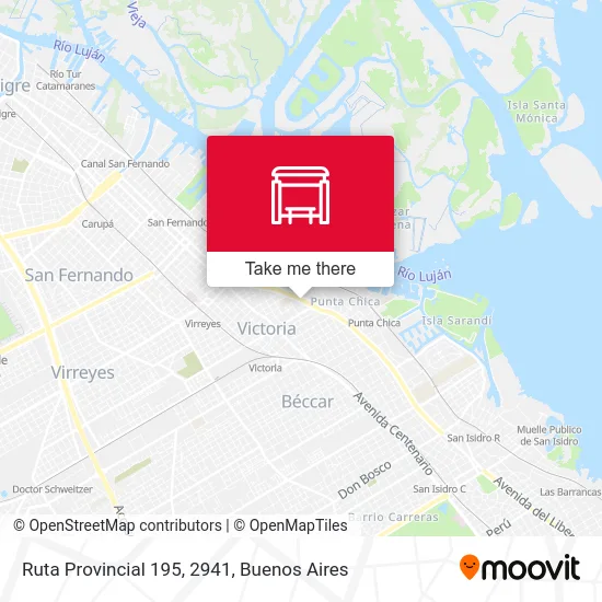 Ruta Provincial 195, 2941 map