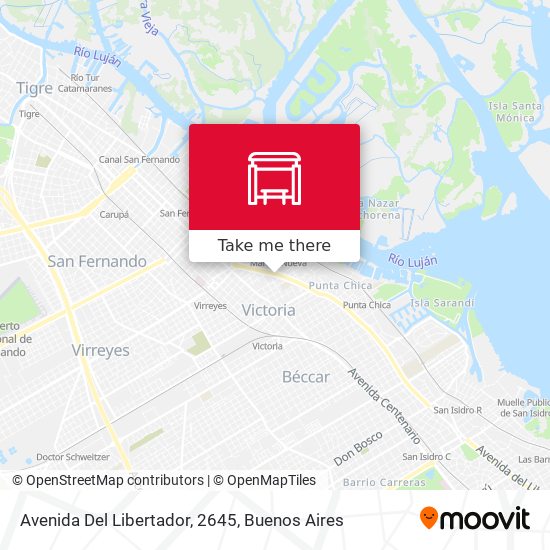 Avenida Del Libertador, 2645 map