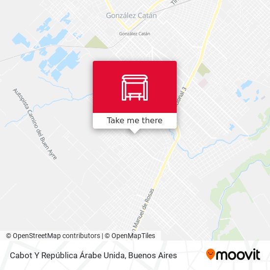 Mapa de Cabot Y República Árabe Unida