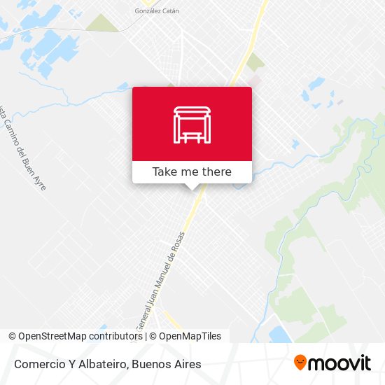 Comercio Y Albateiro map