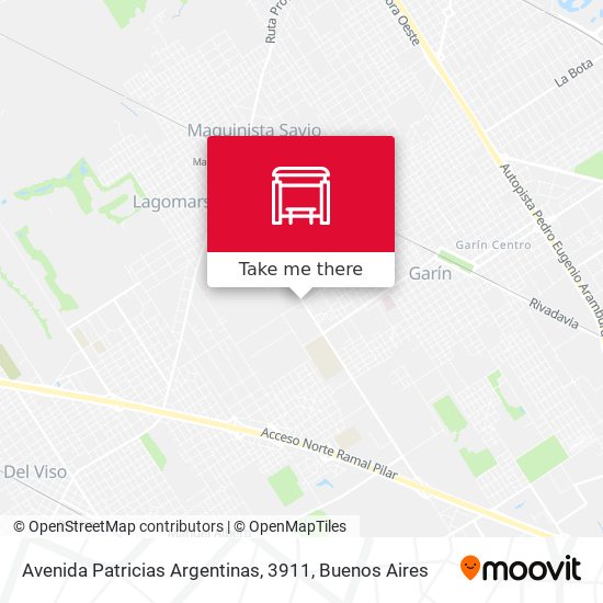 Avenida Patricias Argentinas, 3911 map