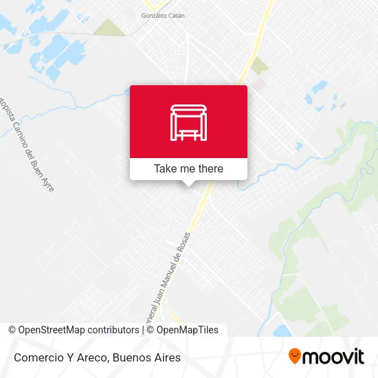 Comercio Y Areco map