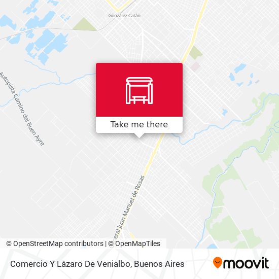Mapa de Comercio Y Lázaro De Venialbo