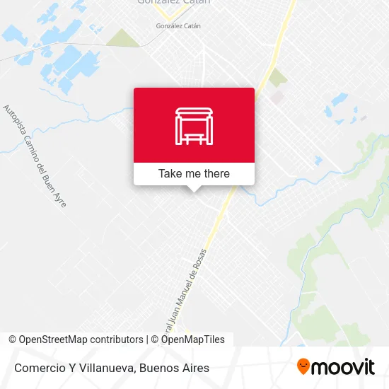 Comercio Y Villanueva map