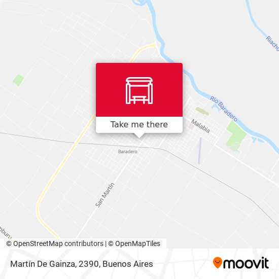 Mapa de Martín De Gainza, 2390