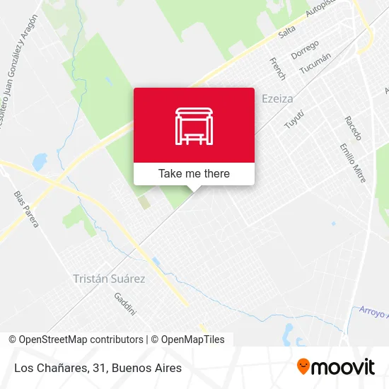 Los Chañares, 31 map