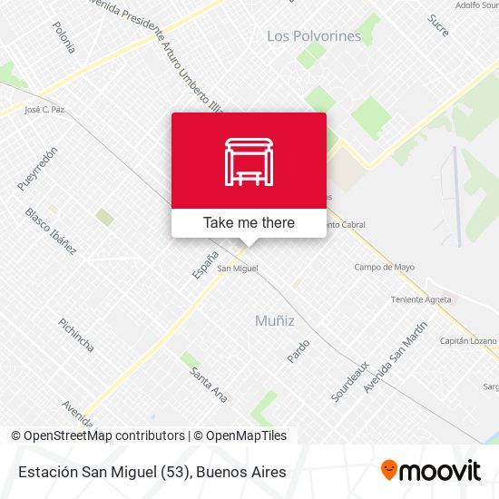 Mapa de Estación San Miguel (53)