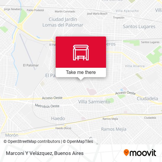 Marconi Y Velázquez map