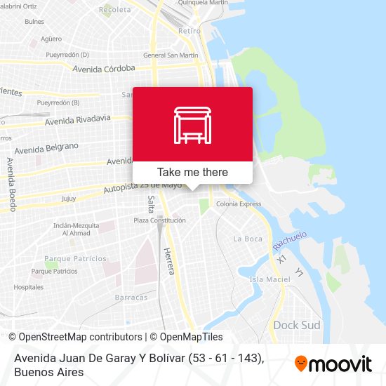 Avenida Juan De Garay Y Bolívar (53 - 61 - 143) map