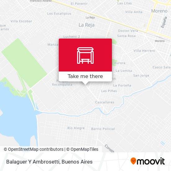 Mapa de Balaguer Y Ambrosetti