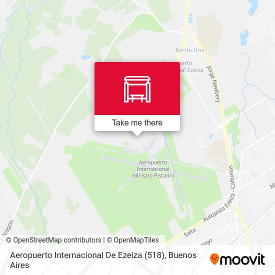 Aeropuerto Internacional De Ezeiza (518) map