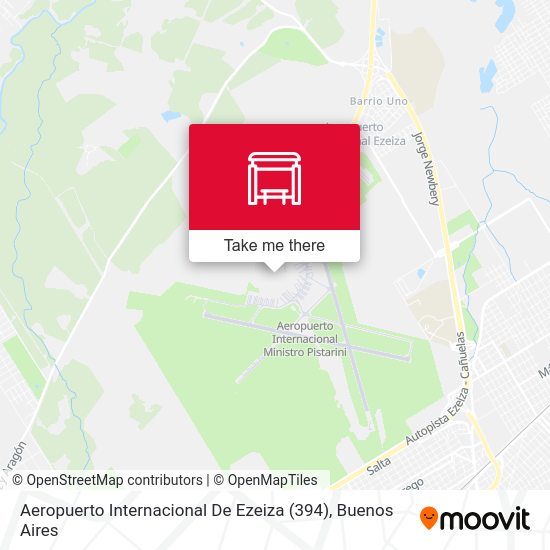 Aeropuerto Internacional De Ezeiza (394) map