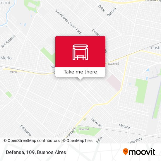 Mapa de Defensa, 109