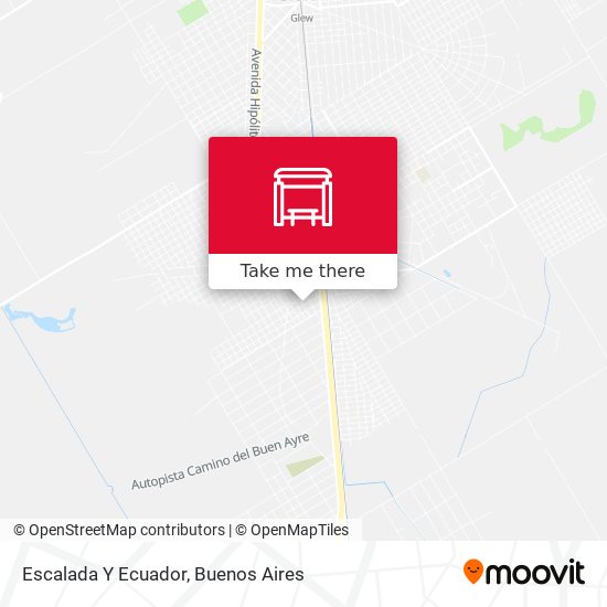 Escalada Y Ecuador map