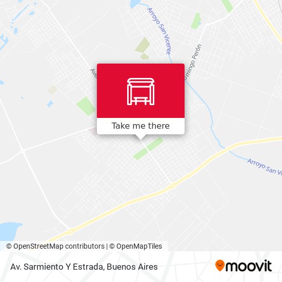 Av. Sarmiento Y Estrada map