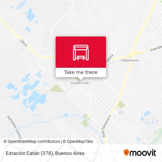 Estación Catán (378) map